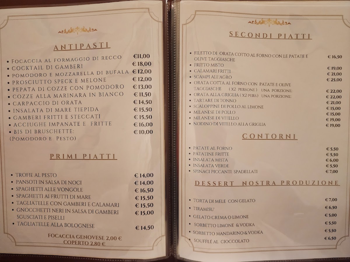 Menu Trattoria Dei Pescatori-5