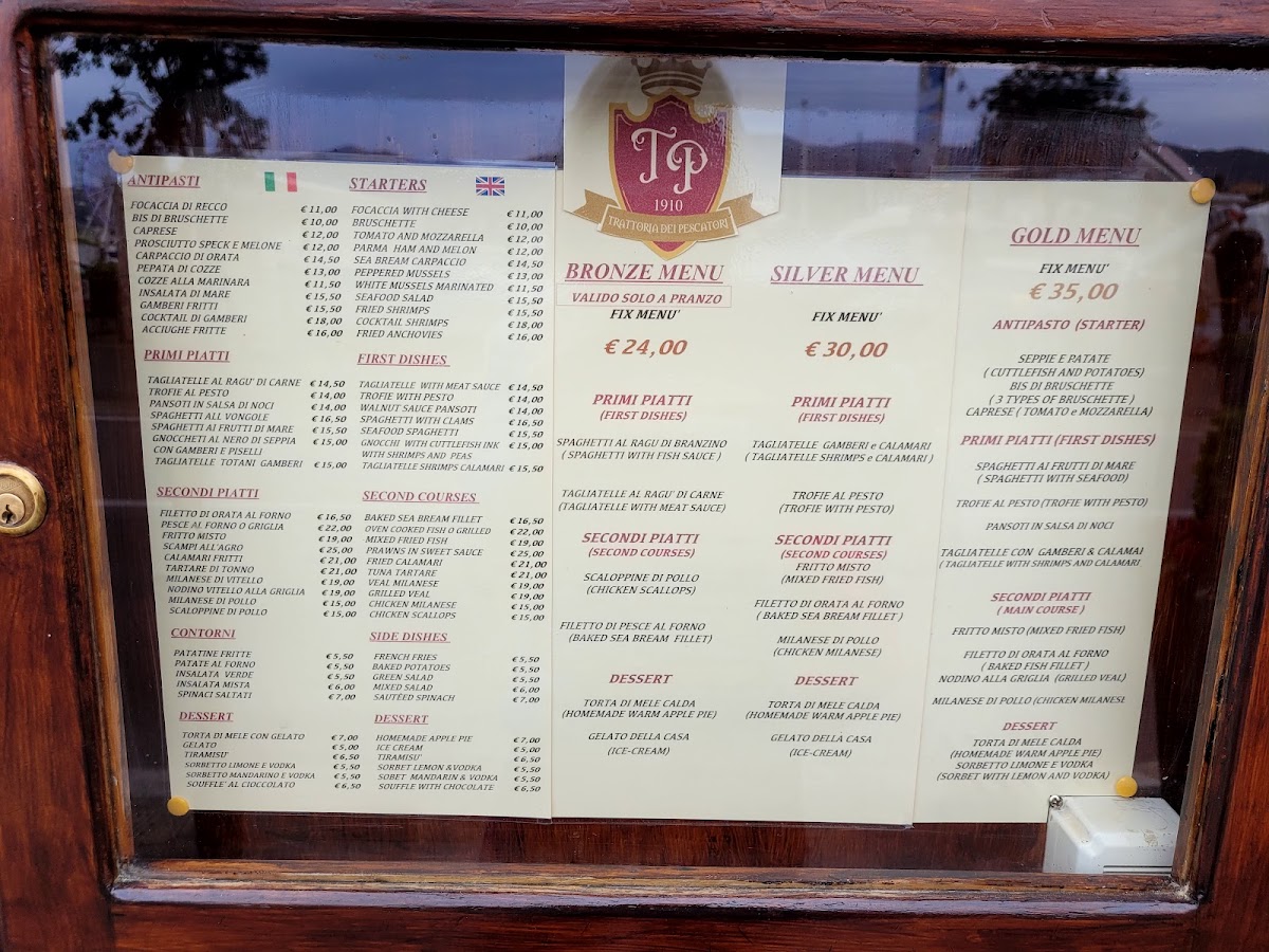 Menu Trattoria Dei Pescatori-8